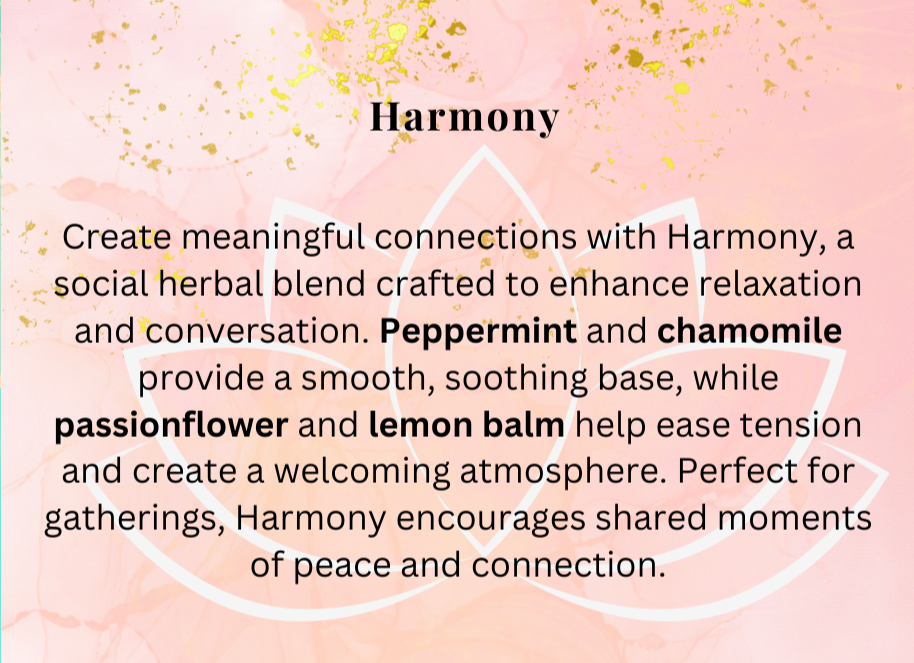 Harmony – 30g Organic Herbal Mix