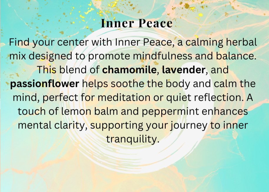 Inner Peace – 30g Organic Herbal Mix