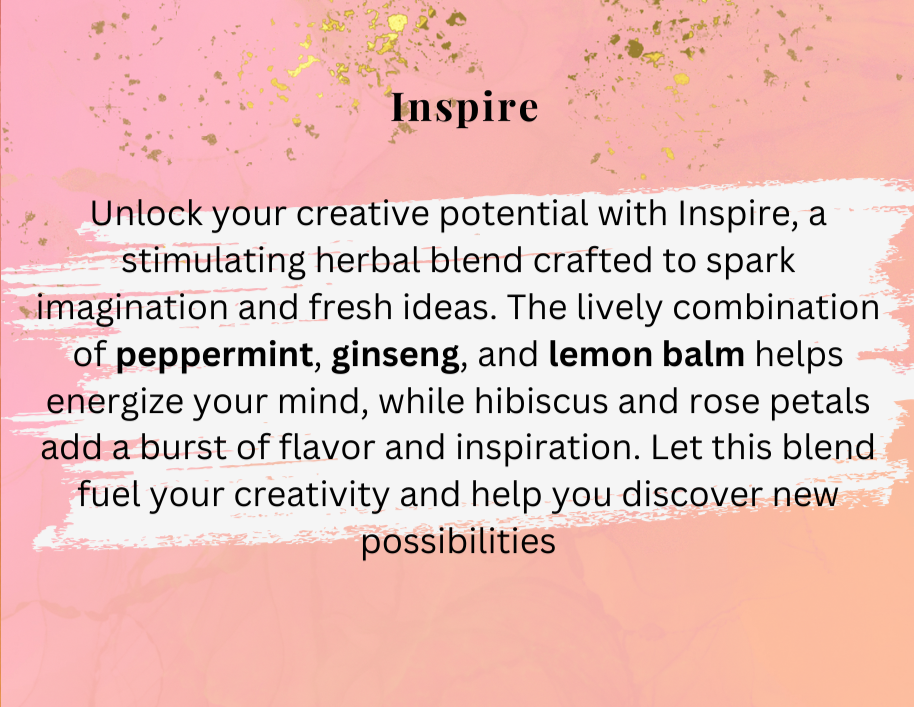 Inspire – 30g Organic Herbal Mix